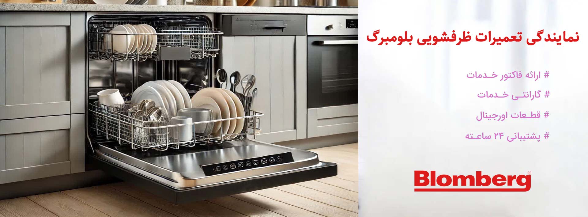 نمایندگی تعمیرات ظرفشویی بلومبرگ در تهران
